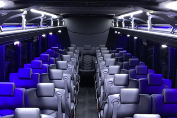 Santa Fe Charter Bus Interior