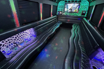 Santa Fe Limo Bus Interior