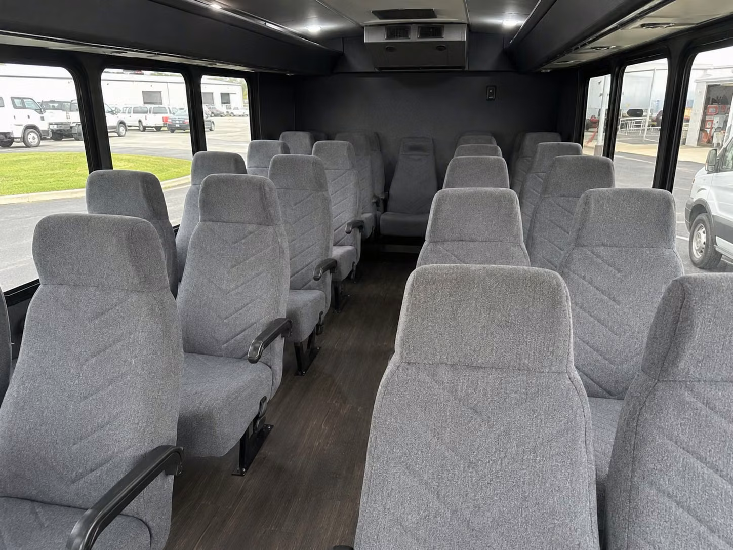 15 passenger minibus inside