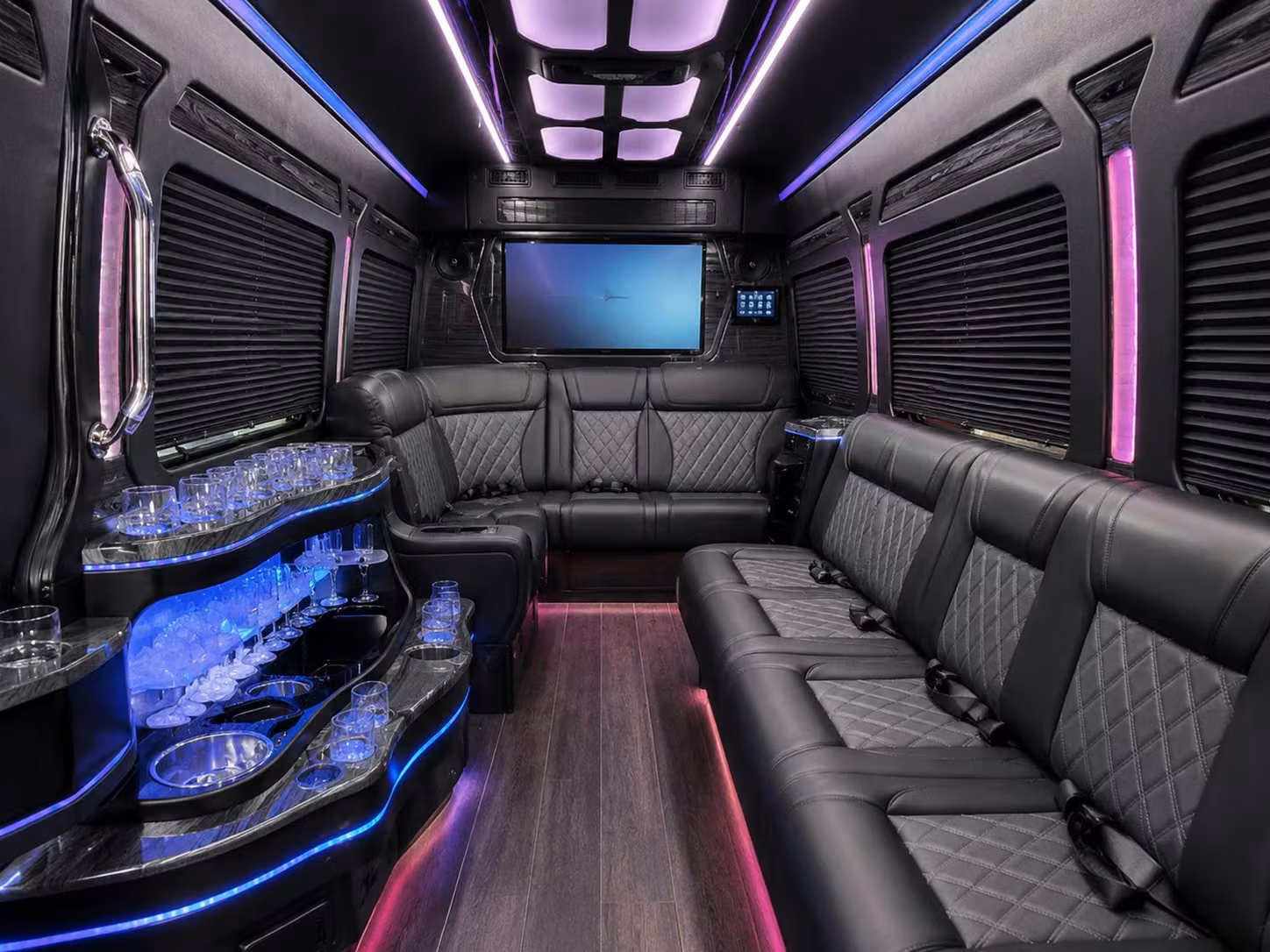 sprinter limousine inside