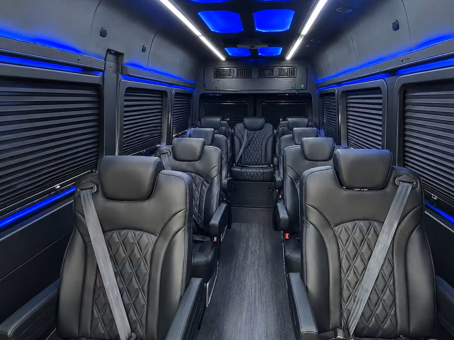 sprinter van with driver interior