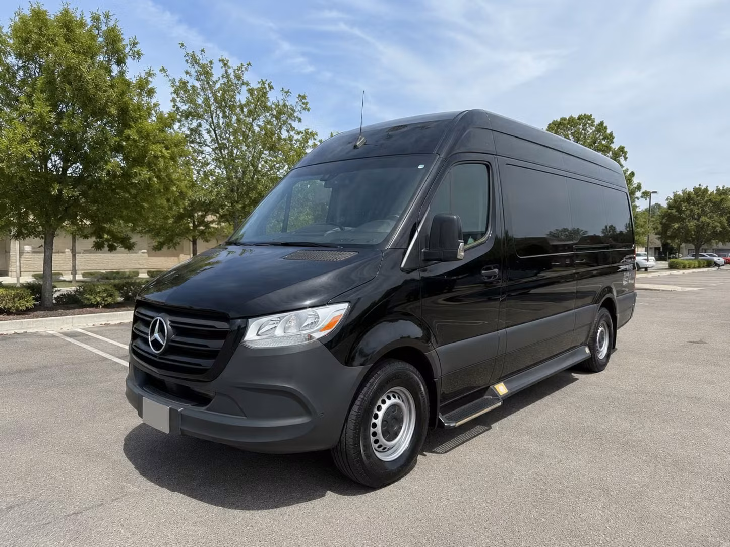 sprinter van with driver